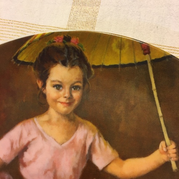 🎁2/$12   COLLECTABLE PLATE “KATIE THE TIGHTROPE WALKER” CIRCA 1982 - Picture 3 of 4